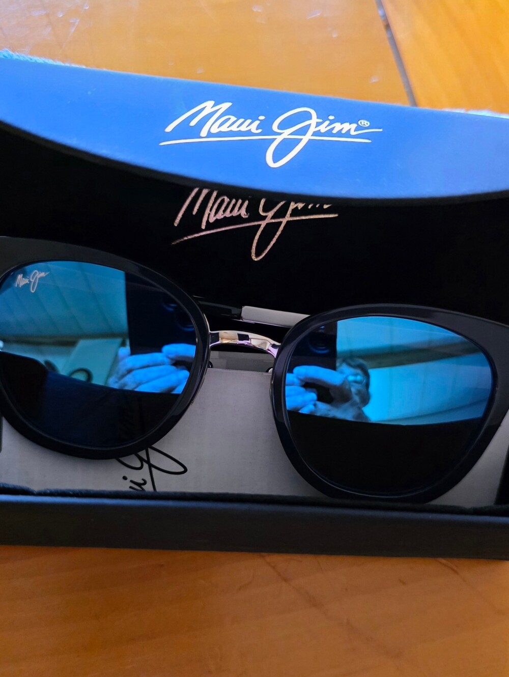 Maui Jim Wood Rose B870-03 Sunglasses New - Picture 9 of 11
